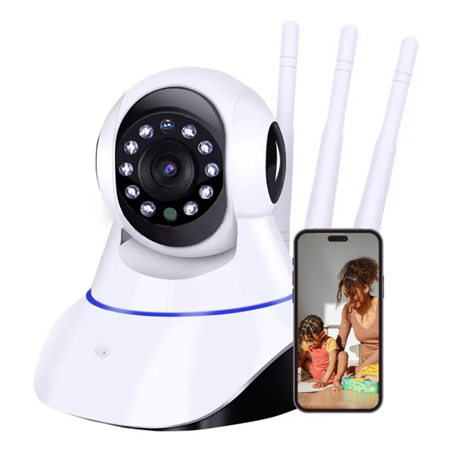 Baba Eletronica Camera Wifi Sem Fio Visão Noturna Microfone Baba Eletronica Camera Wifi Sem Fio Visão Noturna Microfone