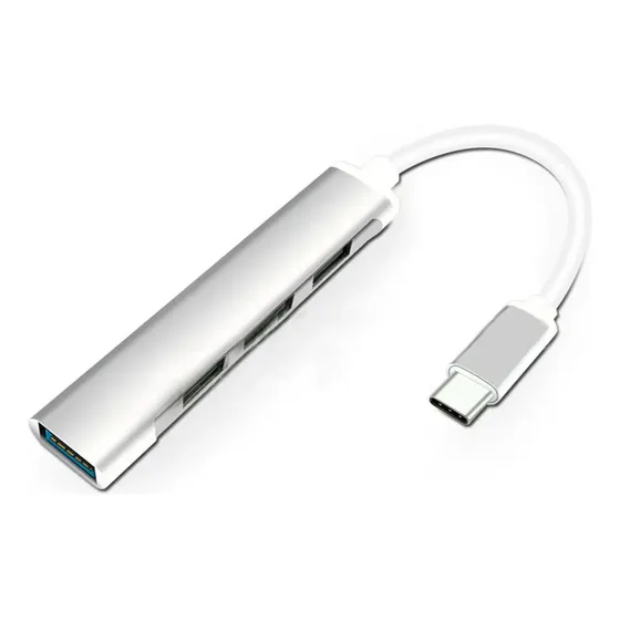 Extension Hub Usb 4 Puertos - Tipo C
