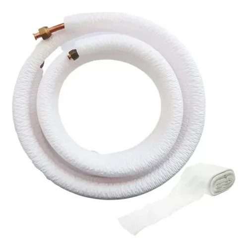 Kit Instalação Ar Condicionado 12.000btu Tubo Cobre 2 Metros