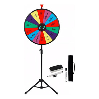 Ruleta De Fortuna Con Base De Metal De Altura Ajustable Ruleta De Fortuna Con Base De Metal De Altura Ajustable