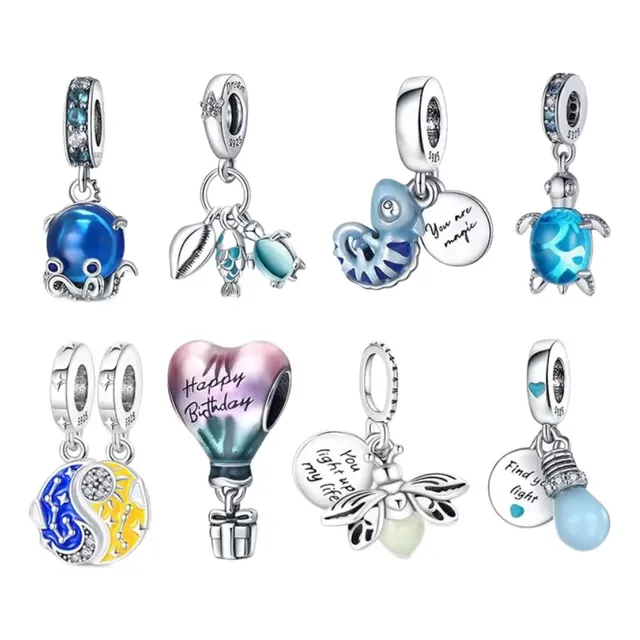 Charms Dijes Colgante Plata S925 Para Pulsera Tipo Pandora