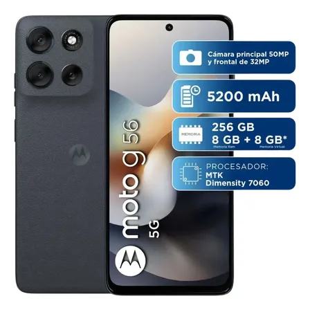 Motorola Moto G56 5g Dual Sim 256gb + 8gb preto