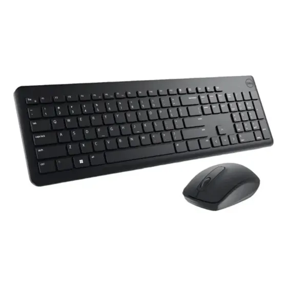 Kit Teclado E Mouse Sem Fio Dell Km3322w Preto