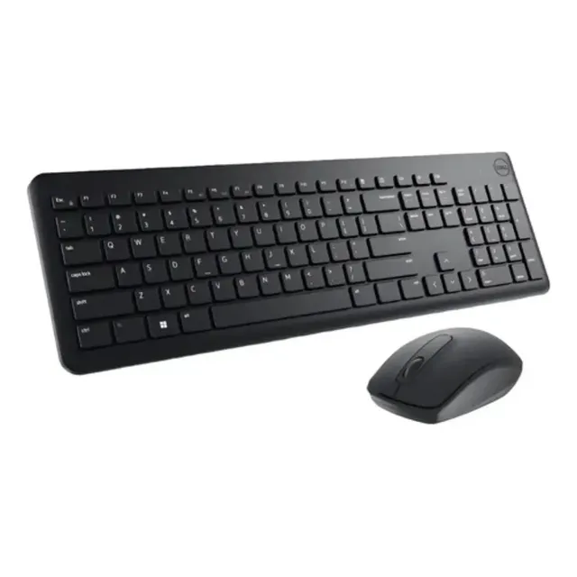 Kit Teclado E Mouse Sem Fio Dell Km3322w Preto