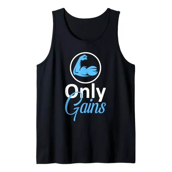 Gym Camiseta Only Gains Talla S Tank Top