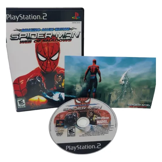 Spider-man Web Of Shadows - Amazing Allies Edition Para Ps2