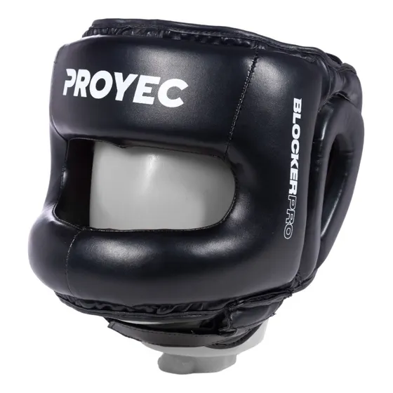 Cabezal De Boxeo Proyec Barra Frontal Proteccion Menton