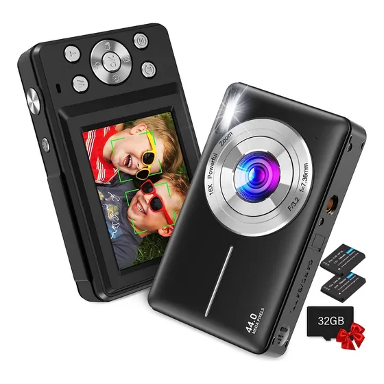 Sevenat 403-BK compacta color negro