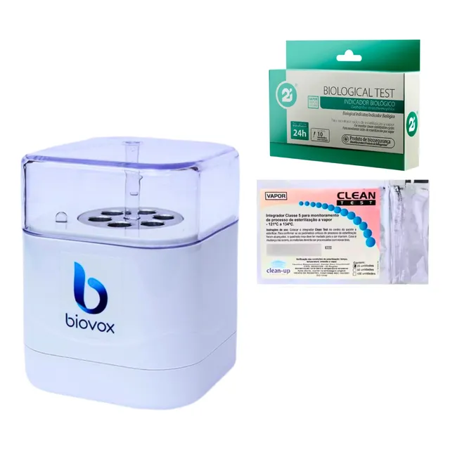 Mini Incubadora Odontológica + 10 Ampolas E 25 Int. Quimico