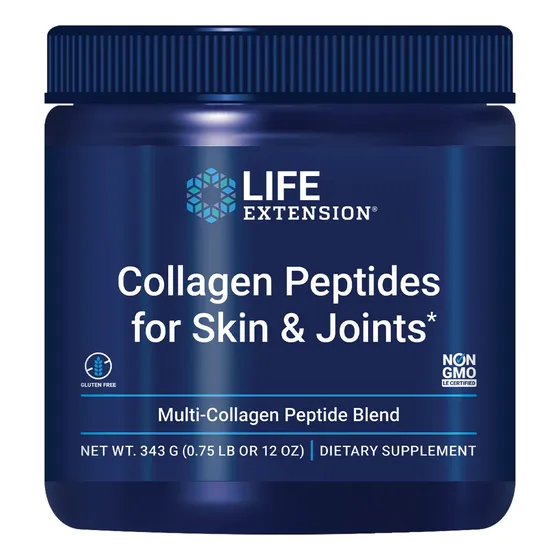 Supplement Life Extension Collagen Peptides 343 G Skin & Joi