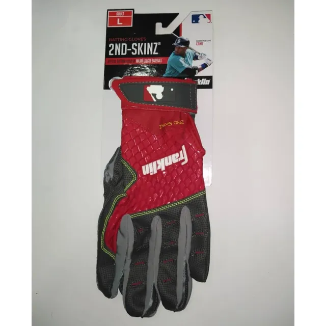 Franklin Guantin Guante Bateo Adulto Beisbol Rojo-gris Ss99