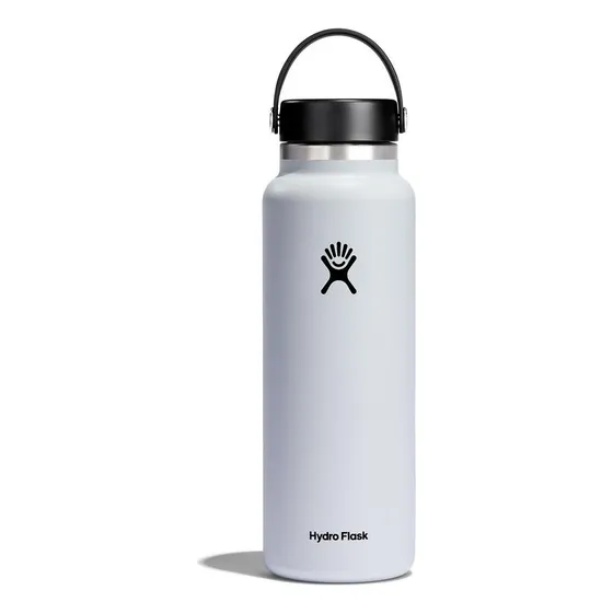 Botella Unisex Hydroflask Boca Ancha 1182ml Blanco