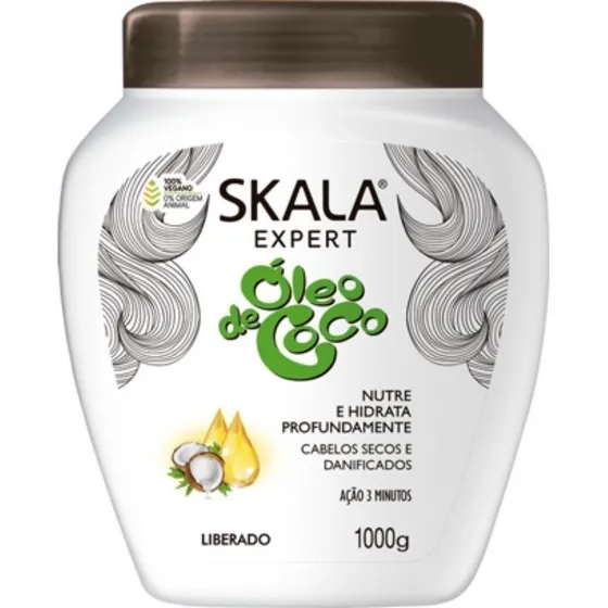 Crema de Tratamiento Skala Óleo de Coco Pote 1kg