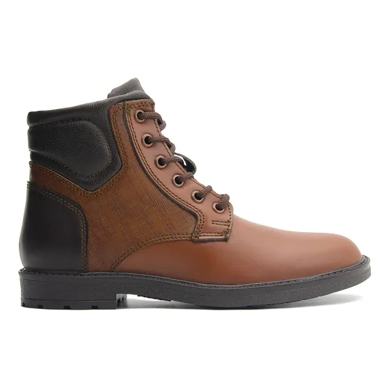 Botas Christian Gallery Casuales Para Hombre Comodas Café