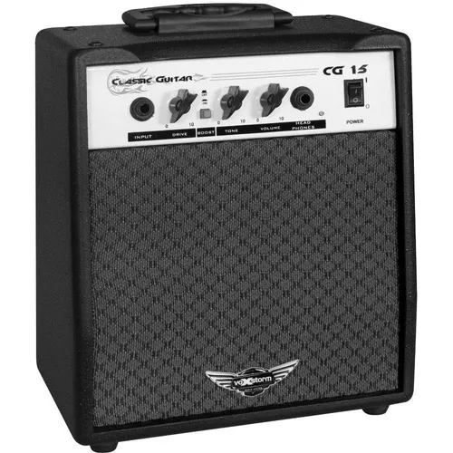 Cubo Amplifcador Guitarra Voxstorm Cg-15 Preto 15w Env 24h 127/220V