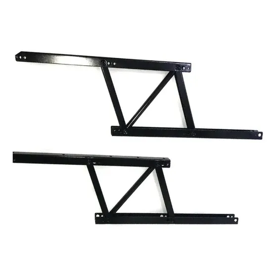Mensula Bisagra Elevable  Para Mesa Ratona 380 Mm  Par 80kg