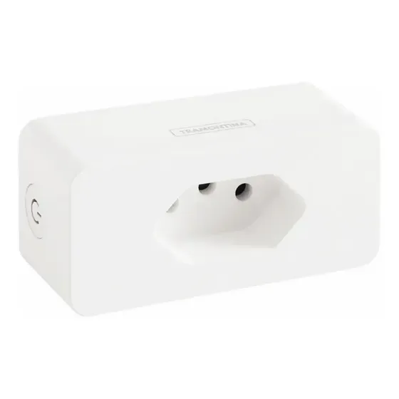 Tramontina 2p+t 10a Plug Smart Tomada Inteligente Wi-fi 250v Branco