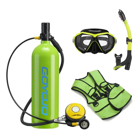 Equipo De Buceo De 2l, Botella De Oxígeno, Juego De Snorkel