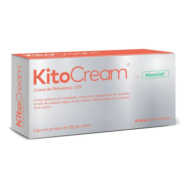 Kitocream Pirfenidona 10% Tubo C/30g Cellpharma