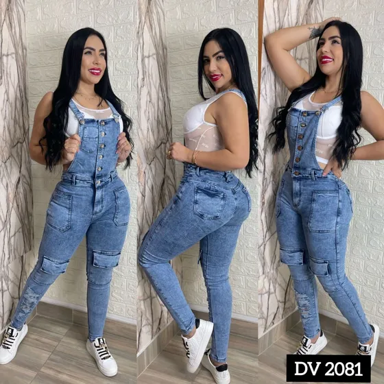 Braga Pantalon Jeans Dama Colombiana