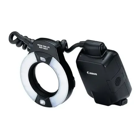 Flash Yongnuo Yn14ex Circular Macro Ring Lite Para Canon Cor Preto