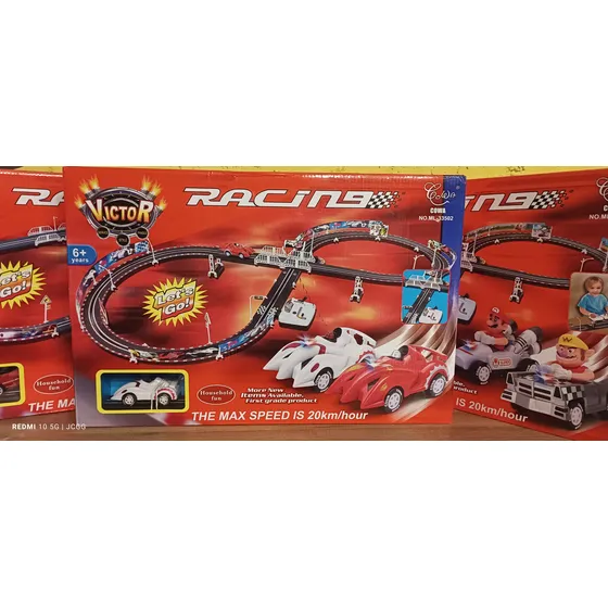 Pista Racing Victor Eléctrica / Mario Bros Y Speed Racing