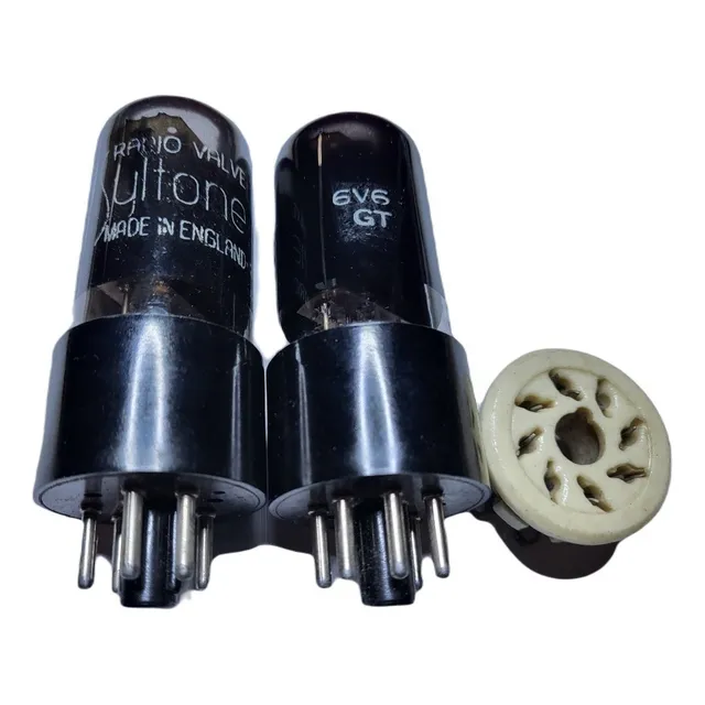 Válvula Electrónica 6v6 Gt Nos Syltone Brimar England
