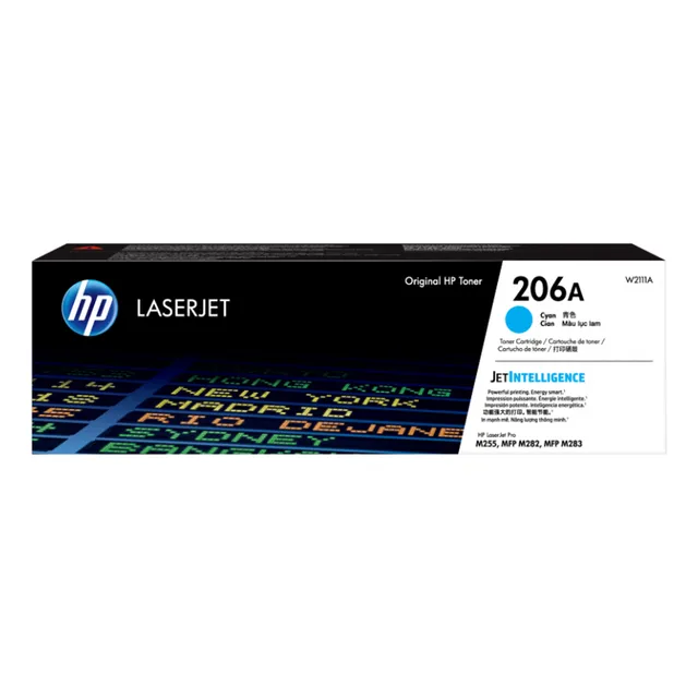 Toner Hp 206a W2111a Laserjet M255 M282 Cian Original