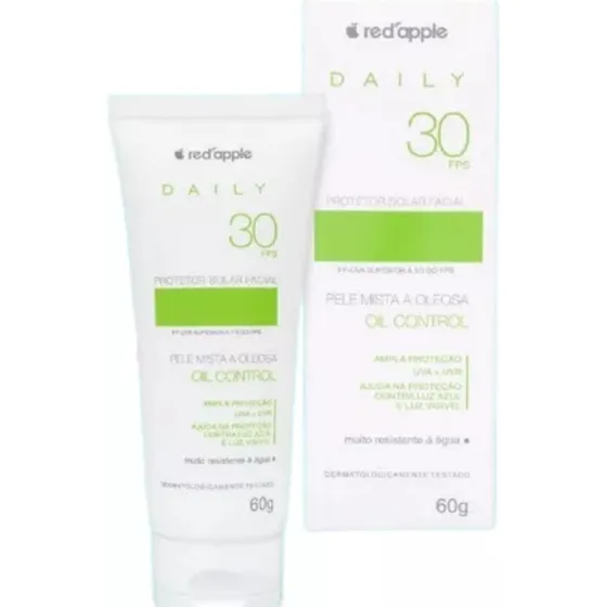 Protetor Solar Facial Red Apple Fps30 Mista/oleosa 60gr