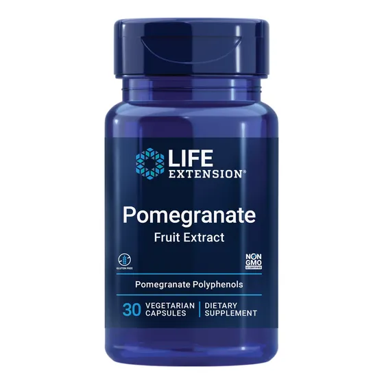 Supplement Life Extension Pomegranate Cardiovascular 30 Cáps