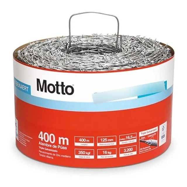Alambre Puas Motto 400 Mts. Marca Vicson