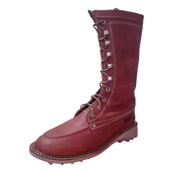 Botas De Seguridad Antiofídicas Caña Alta Sin Puntera
