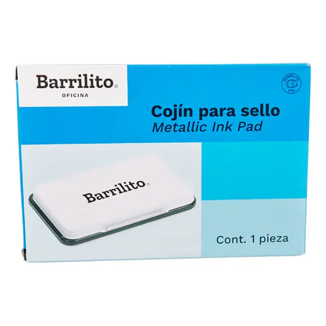 Almohadilla Caja Metálica Con Tinta N.2 Ref.n0.c02n