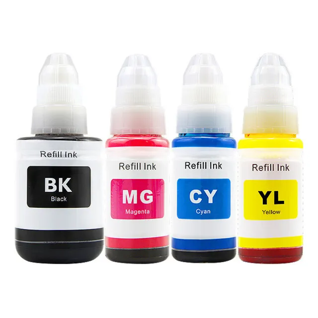Kit 4 Tintas Compatible Con Canon Gi-190 G3100 G2100
