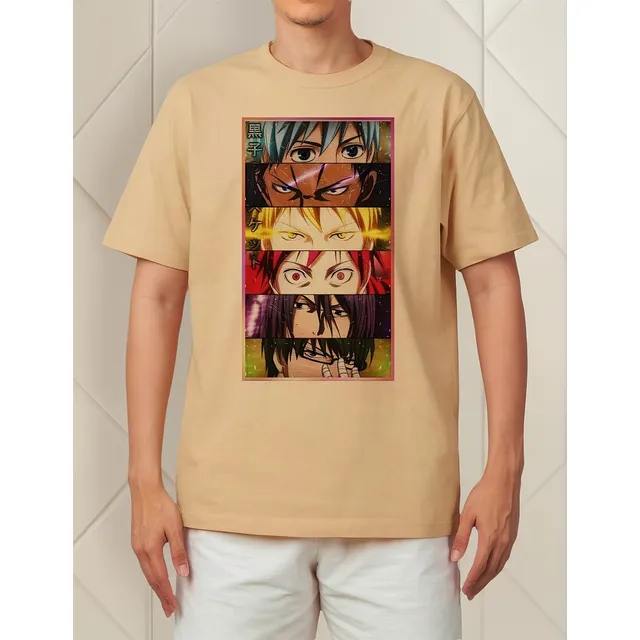 Camiseta Kuroko No Basket Aomine Murasakibara Akashi Kagami