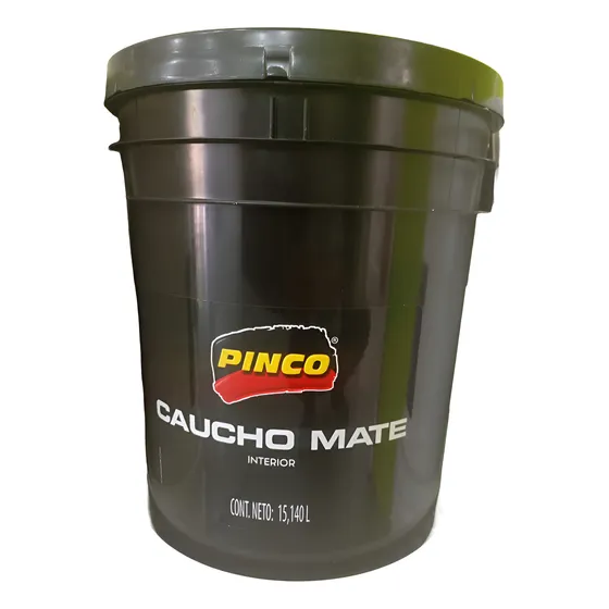 Pintura Pinco Caucho Mate Blanco Interior Clase C Cuñete