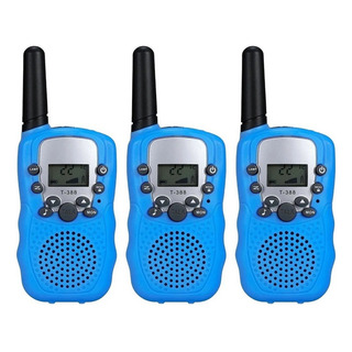 2024 Set Infantil 3 Radios Walkie Talkie Con Alcance De 6 Km 2024 Set Infantil 3 Radios Walkie Talkie Con Alcance De 6 Km
