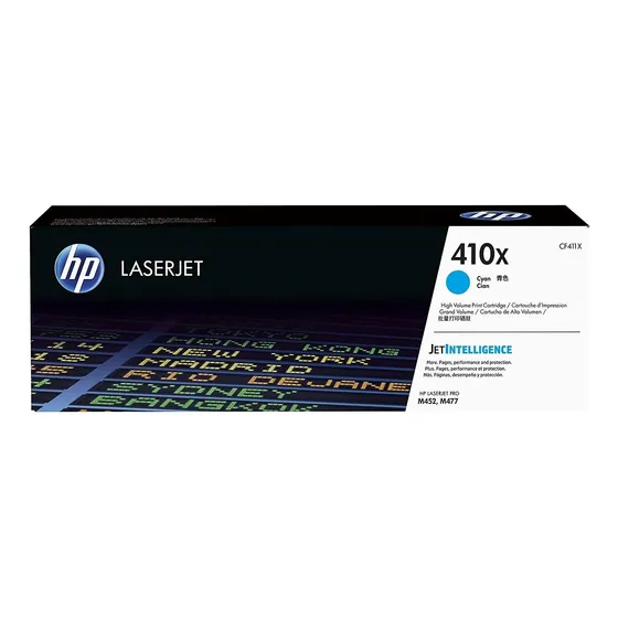 Toner hp Cf411x Cyan M452/477 5000 Cps Diginet
