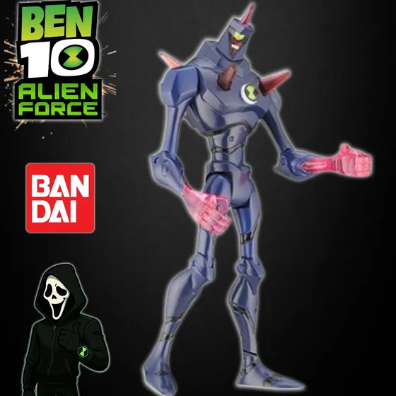 Boneco Cromático - Ben Força Alienígena 10 Bandai