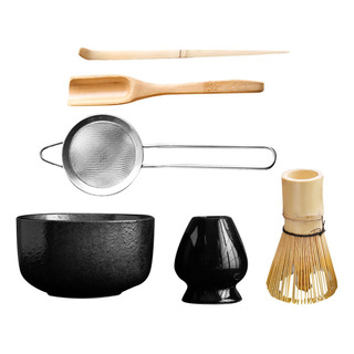 Juego De Matcha Tradicional De 6 Piezas, El Mejor Regalo Juego De Matcha Tradicional De 6 Piezas, El Mejor Regalo
