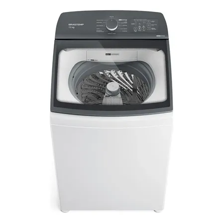 Máquina De Lavar Brastemp 12kg Branca Água Quente Com Ciclo Cor Branco