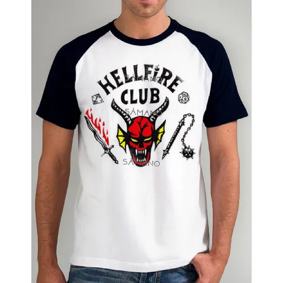 Remera Stranger Things Hellfire Club Sàmano