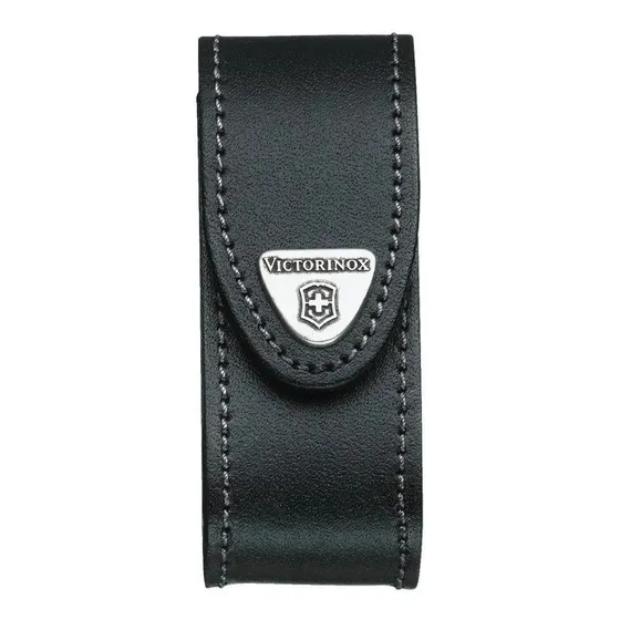 Estuche Navajas Negro Cuero Victorinox 4830 Xavi