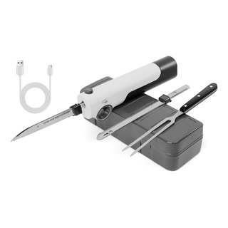 Cuchillo Eléctrico Inalámbrico Recargable, Cuchillo De Trinc Cuchillo Eléctrico Inalámbrico Recargable, Cuchillo De Trinc