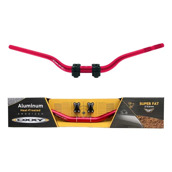 Guidão Oxxy Alto 31mm Crf230 Crf 250f Bros160 Xre300 Lander