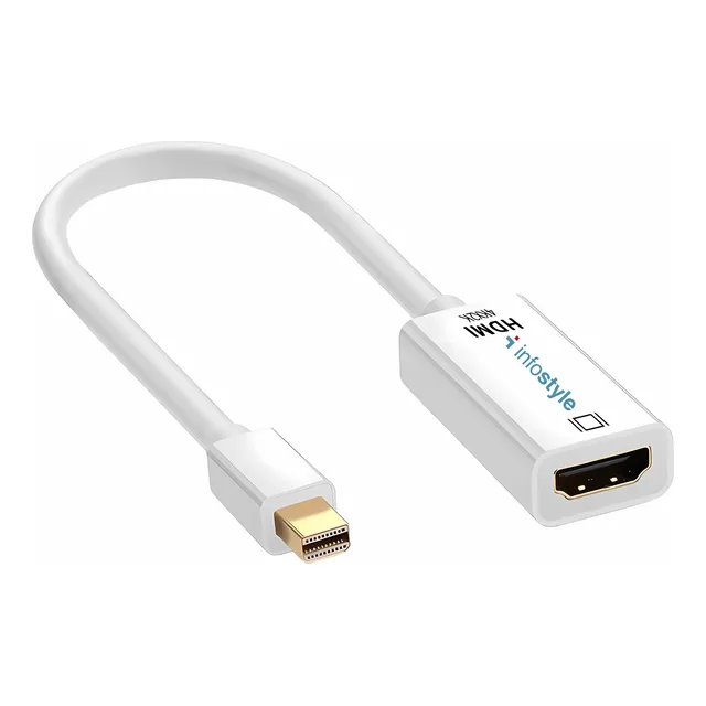 Adaptador Conversor Mini Display Port Thunderbolt A Hdmi 4k