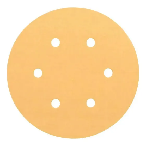 Disco De Lixa Seca 80 Tatu 6 Polegadas Velcro 5 Unidades