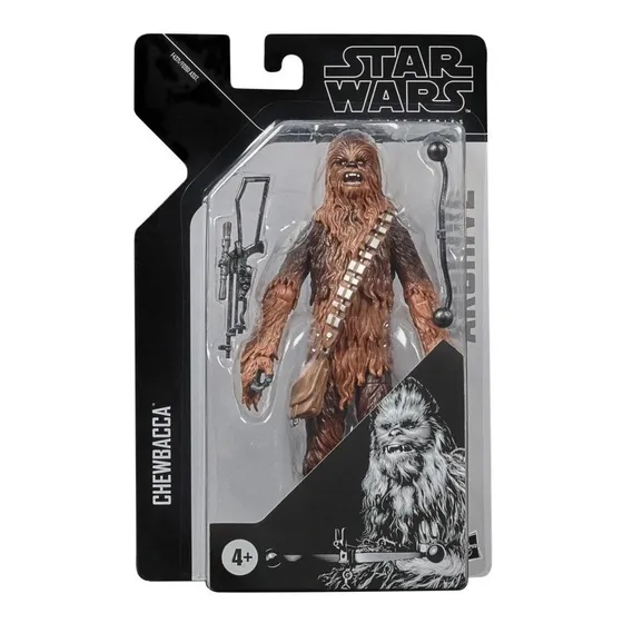 Archivo de la serie negra de Star Wars E4 Chewbacca - Hasbro F4371