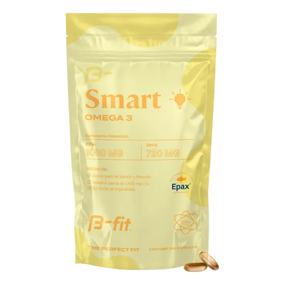 B-fit Omega 3 180 Caps 1080mg Epa 720mg Dha 1.8g Ac. Grasos