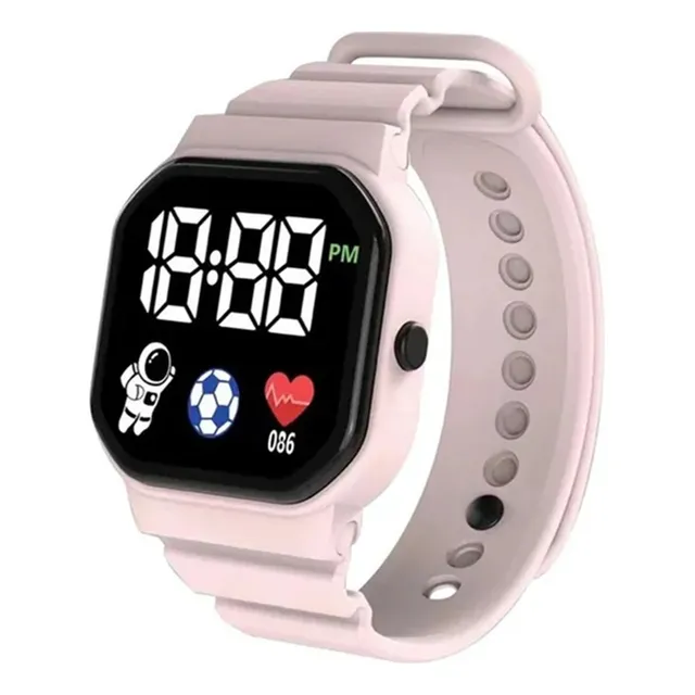 S Reloj Electrónico Digital Led Cuadrado Astronaut De 5